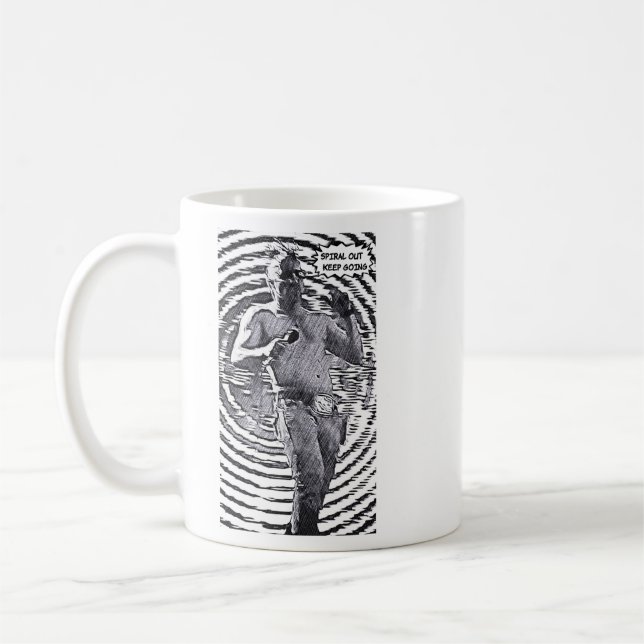 Spiral Out Keep Going - Cool Maynard Coffee Mug (Left)