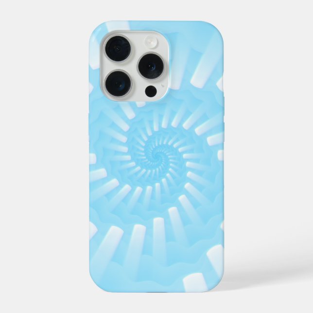 Spiral Pattern iPhone Case (Back)