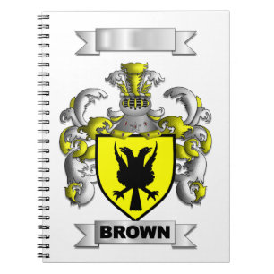 Spiral Photo Notebook Brown Family Surname