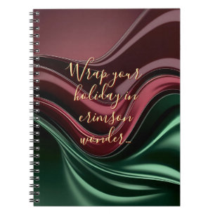 Spiral photo notebook in stylish graphic