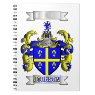 SPIRAL PHOTO NOTEBOOK JOHNSTON FAMILY SURNAME