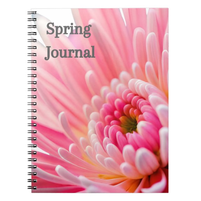 Spiral Photo Notebook/Journal Notebook (Front)