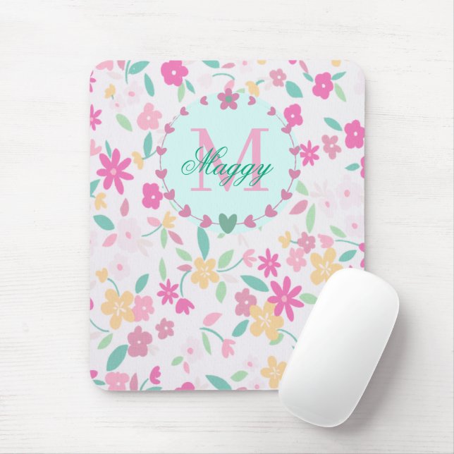 Spiral Photo Notebook Mouse Pad (With Mouse)