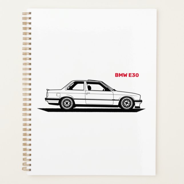 Spiral Photo Notebook Planner (Front)