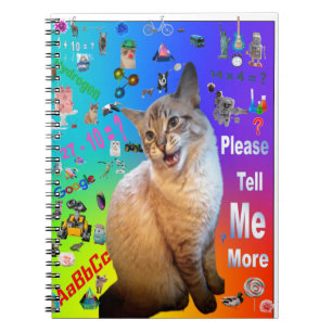  Spiral Photo Notebook Ragdoll Cat