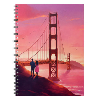 Spiral Photo Notebook "Romantic Getaway – Notebook