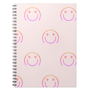 Spiral Photo Notebook, smile face Notebook