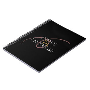 Spiral Photo Notebook Strive For Progress