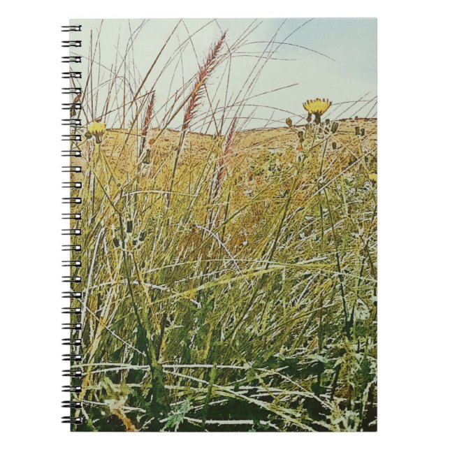 Spiral Photo Notebook "Wild flowers" (Front)