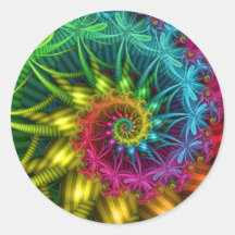 Spiral Rainbow Fractal