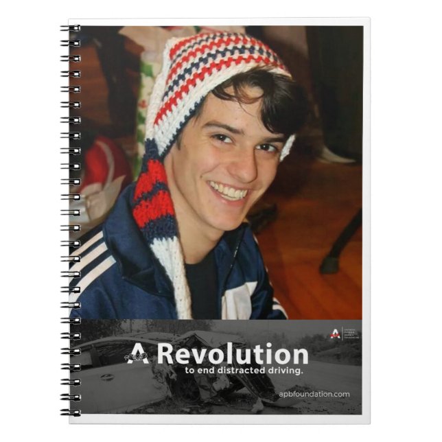 Spiral Revolution Notebook (Front)