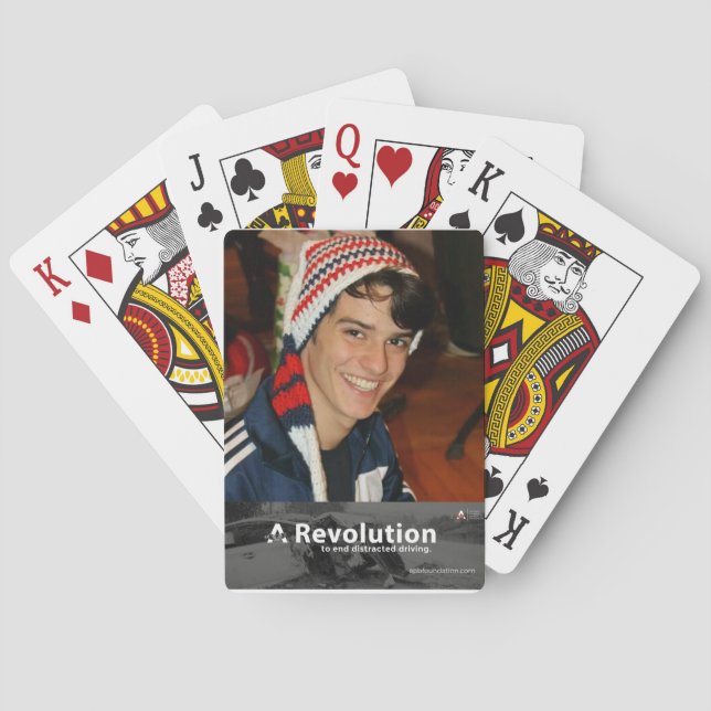 Spiral Revolution Notebook Playing Cards (Back)