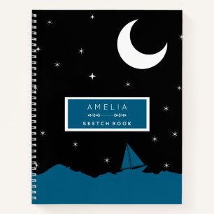 Spiral Sketchbook Office School Stationary Notebook