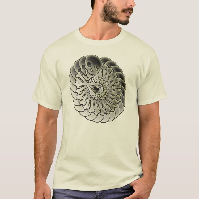 Spiral Skulls T-Shirt (Front)