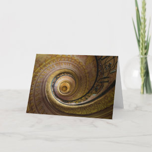 Spiral Staircase Pattern Card