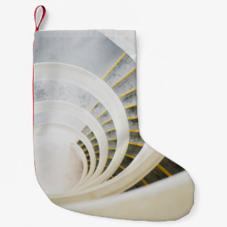 Spiral staircase small christmas stocking
