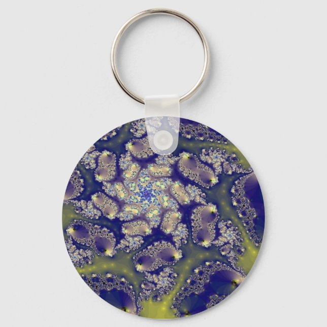 Spiral Star Key Ring (Front)