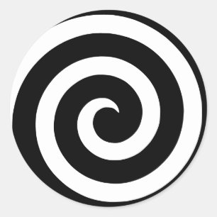 Spiral Sticker for Hypnosis and Hypnotists
