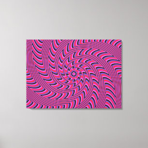 Spiral Stretched Canvas Print