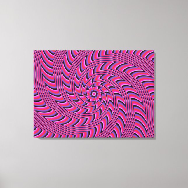 Spiral Stretched Canvas Print (Front)