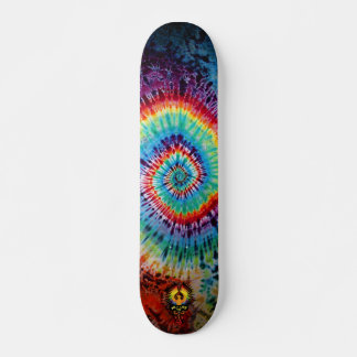 Spiral Tie Dye Skateboard 