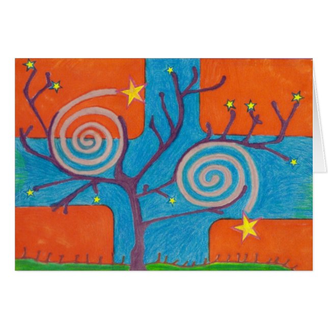 Spiral Tree (Front Horizontal)