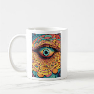 "Spiral Vision Hypnosis Tee" Coffee Mug