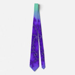 Spiral Waves Fractal Tie