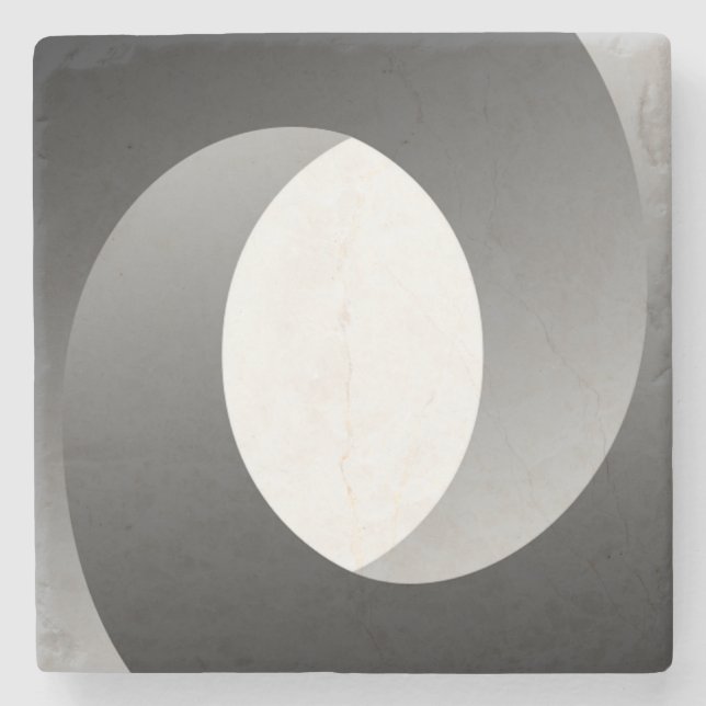 SPIRAL WHEEL STONE COASTER (Front)