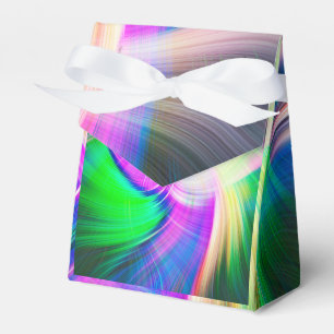 SPIRALFLUO - Psychedelic Colourful Modern Fractal Favour Box