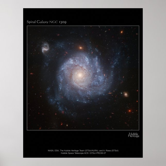 SpiralGalaxyNGC1309-2006-07 Poster (Front)