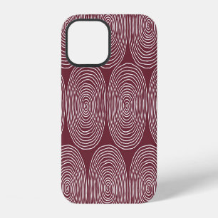 Spiralled Whimsy: Artistic Vintage Composition iPhone 12 Case