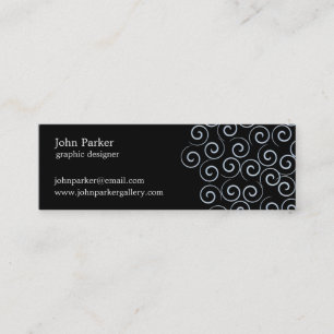 Spirals Mini Business Card