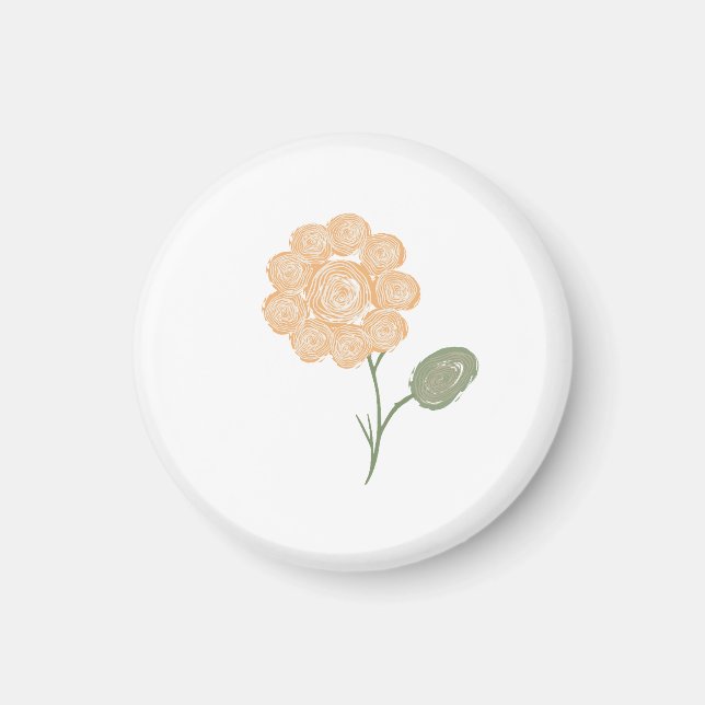 Spirals of Blooming Energy Magnet (Front)