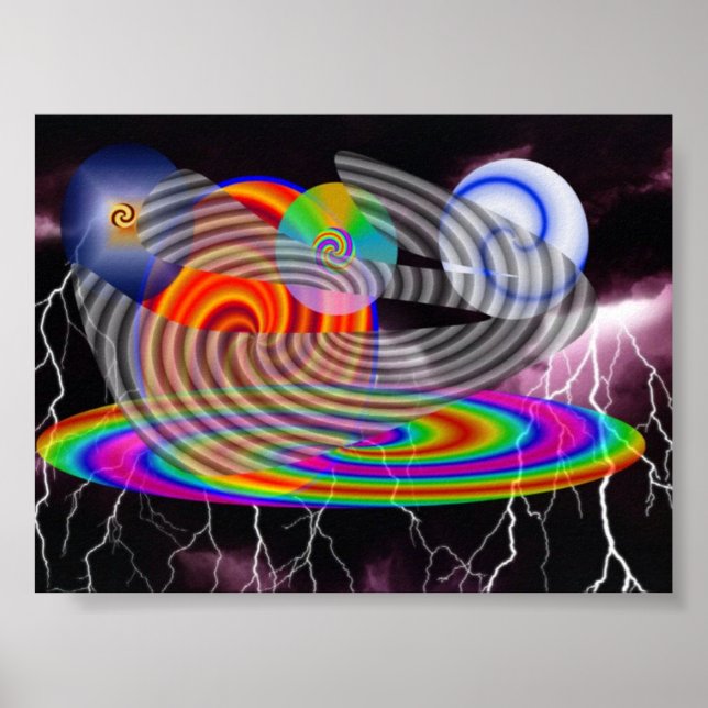 spirals of darkness poster (Front)