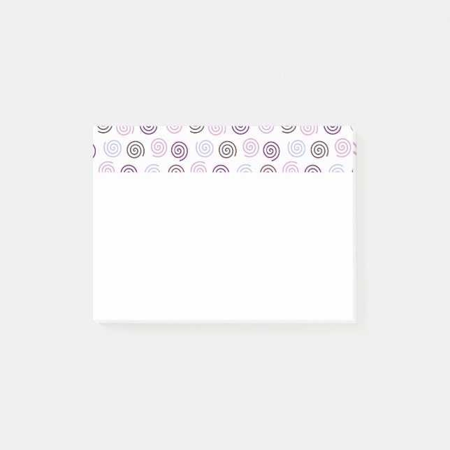 Spirals  post-it notes (Front)