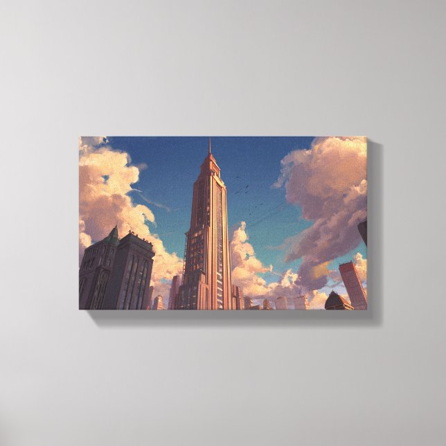 Spire of the Republic Canvas Print (Front)