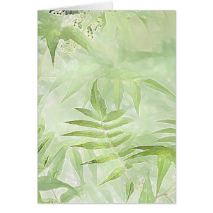 Spirea Leaves - Digital Art