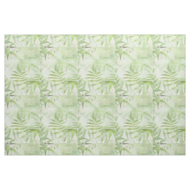 Spirea Leaves Digital Art Fabric (Fat Quarter)