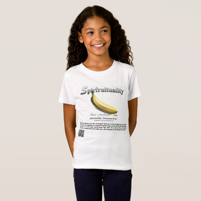 Spirfruituality : The Banana of Joy T-Shirt (Front Full)