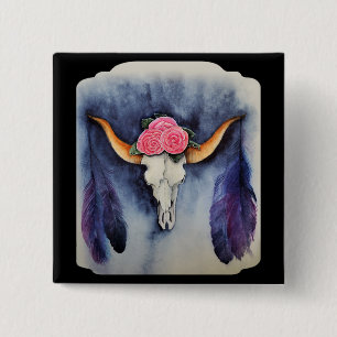 "Spirit" 15 Cm Square Badge
