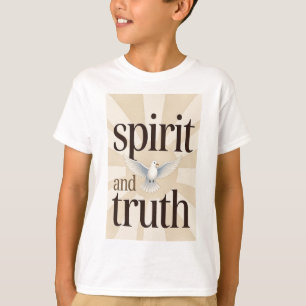 Spirit and Truth Christian Kid's Tee Shirt