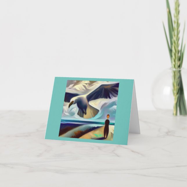 Spirit Animal Albatross 3 Card (Front)