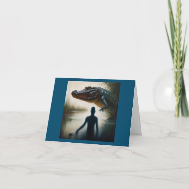 Spirit Animal Alligator 2 Card (Front)