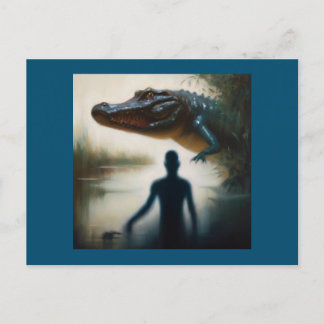 Spirit Animal Alligator 2 Postcard