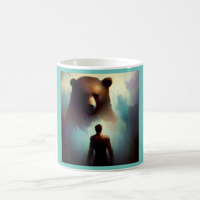 Spirit Animal Bear 1 Coffee Mug (Center)