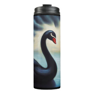 Spirit Animal Black Swan 2 Thermal Tumbler