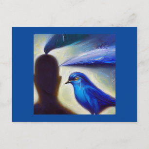 Spirit Animal Bluebird 2 Postcard