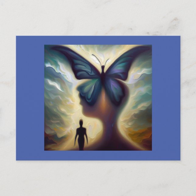 Spirit Animal Butterfly 1 Postcard (Front)