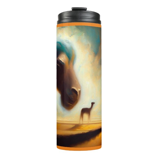 Spirit Animal Camel 1 Thermal Tumbler (Front)
